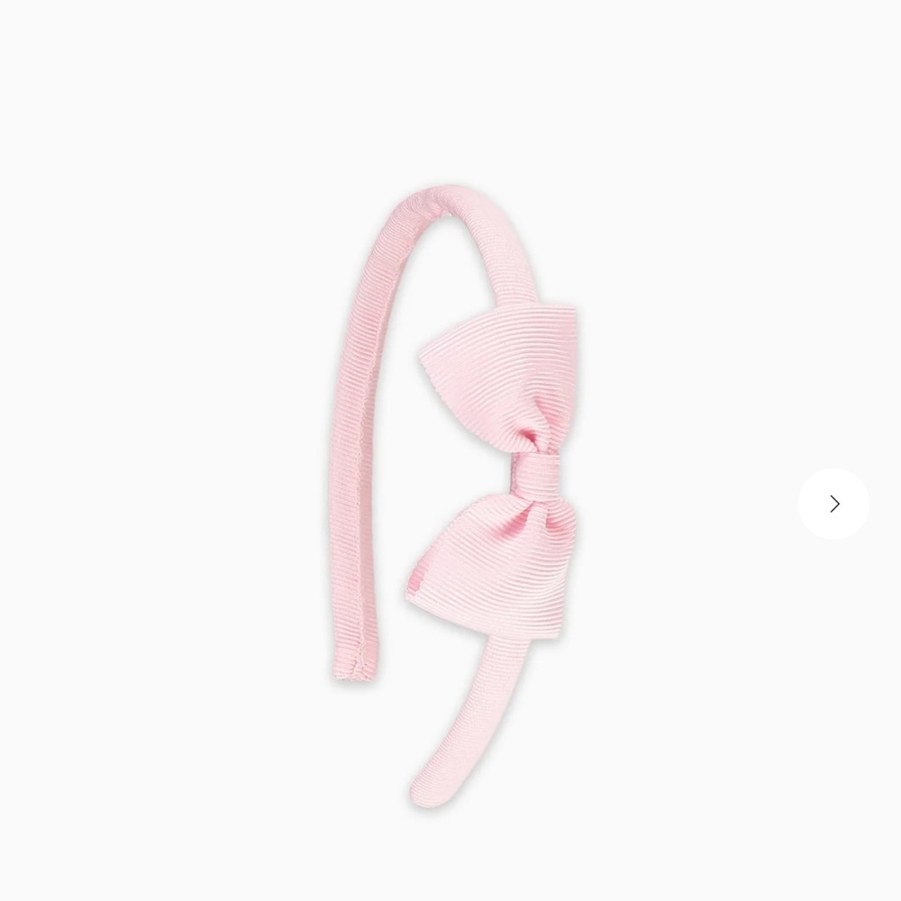 La Coqueta Pink Headband with Bow - New! - Picture 2 of 2